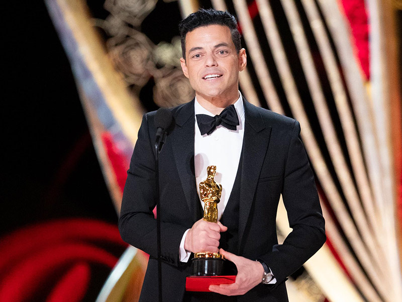 رامي مالك يحصد جائزة الأوسكار كأفضل ممثل